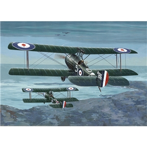 PKROD407 Sopwith 1½ Strutter Comic Fighter