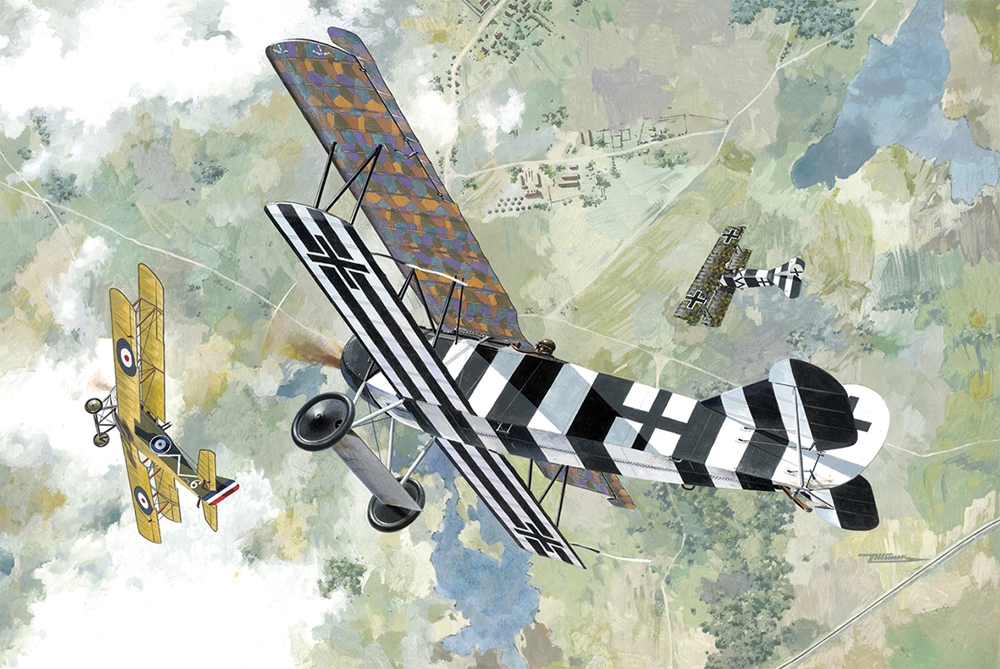 German Air Force Fokker D.VII Fighter Aircraft