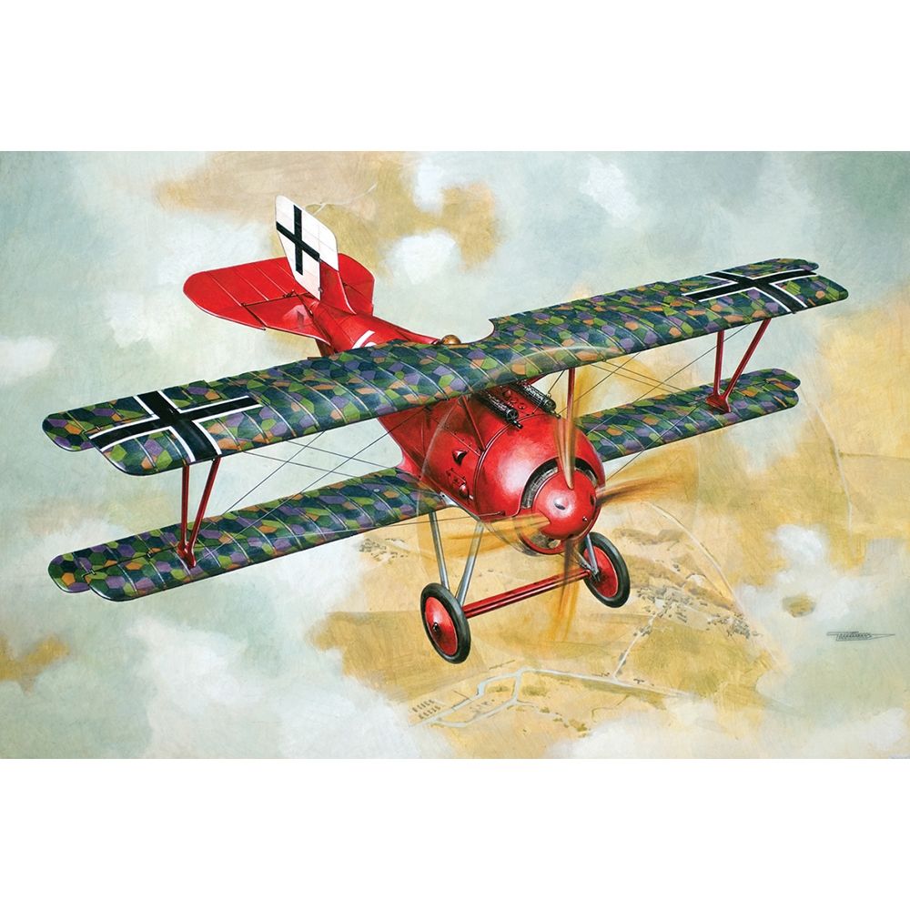 German Air Force Siemens-Schuckert D.III WWI Fighter Aircraft