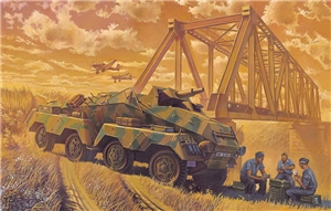 German Army SdKfz 233 Armoured Car
