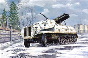 German Army SdKfz 4/1 Panzerwerfer 42 Early Half-Track Vehicle