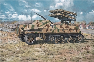 German Army SdKfz 4/1 Panzerwerfer 42 Late Half-Track Vehicle
