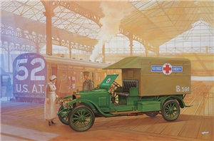 British Army Vauxhall D-Type Ambulance