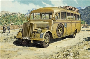 German Army Opel Blitz 3.6-47 Type W39 Africa Korps Omnibus