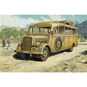 German Army Opel Blitz 3.6-47 Type W39 Africa Korps Omnibus