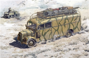 German Army Opel Blitz 3.6-47 Mobile Command Vehicle