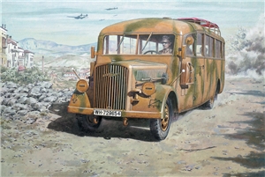 German Army Opel Blitz W39 (Late WWII Service) Omnibus