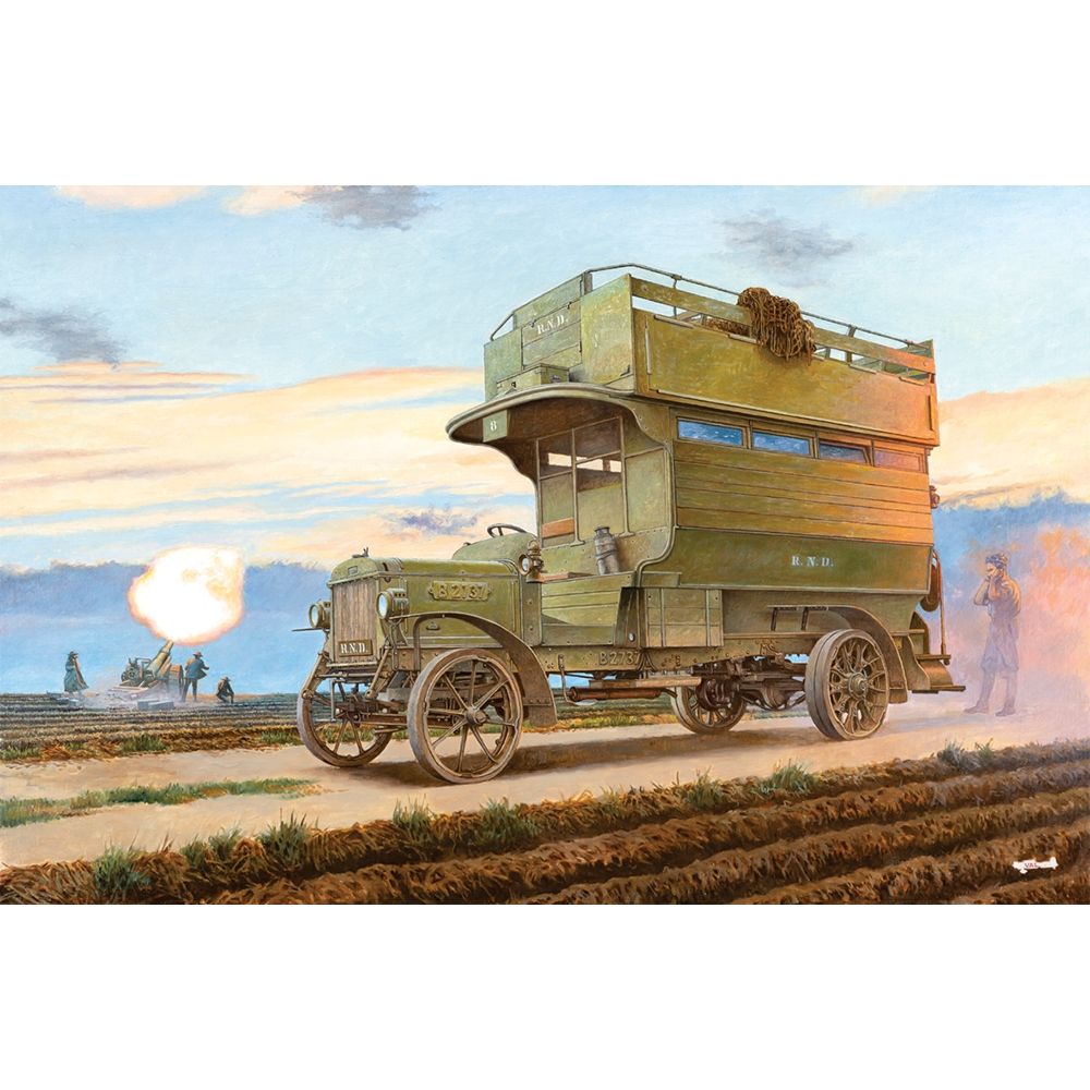 British Army WWI Type B Omnibus Old Bill Bus