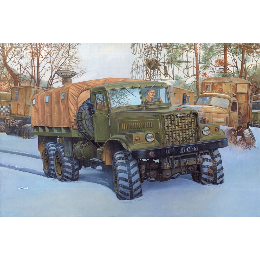 KrAZ-255B Soviet Heavy Truck