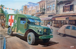 US Army Dodge M42 US ¾ton 4x4 Ambulance