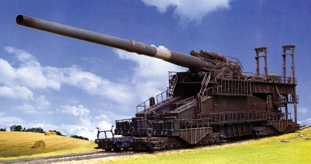 German superheavy Railway Gun - Schwerer Gustav (Dora) : r