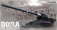 Dora 80cm WWII German Super Heavy Railway Gun