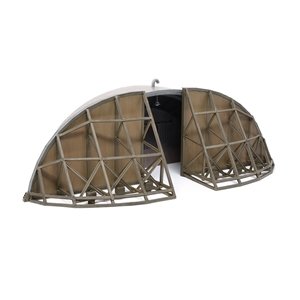 Low Relief Hardened Aircraft Shelter