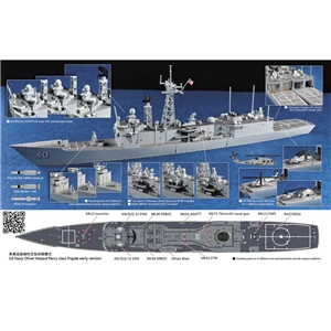 PKSE70006 USS Oliver Hazard Perry Class Frigate