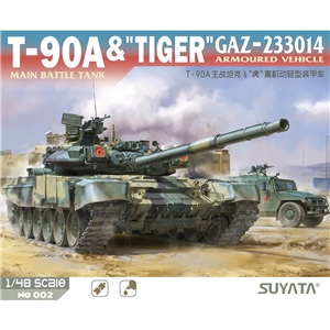 T-90A Main Battle Tank & GAZ-233014 "Tiger" Armoured Vehicle