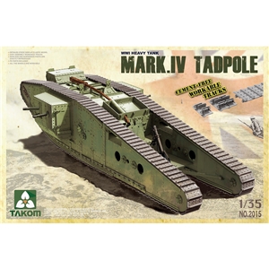 PKTAK02015 WWI Heavy Battle Tank Mk IV Male Tadpole