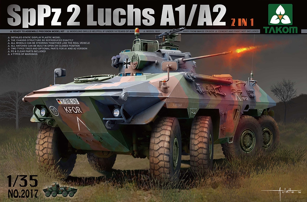 Bundeswehr SpPz 2 Luchs A1/A2 '2 in 1'