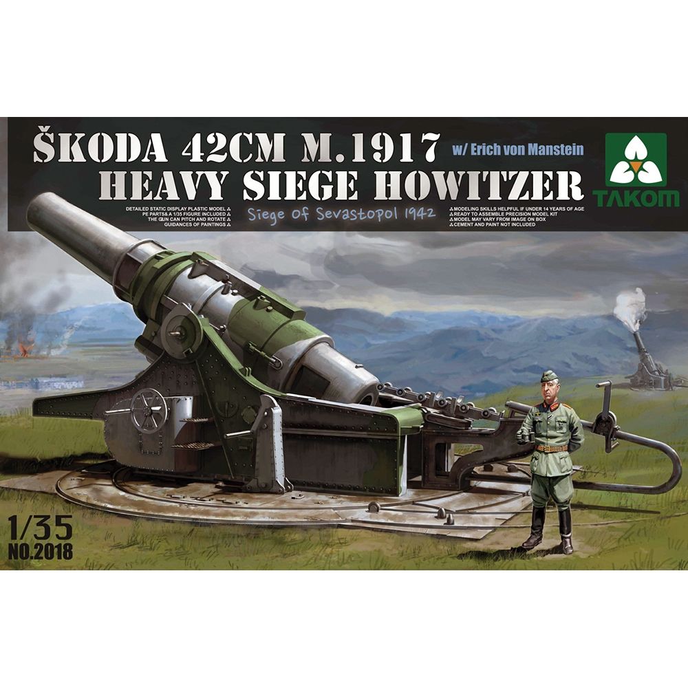 Bachmann Europe plc - Škoda 42cm M1917 Heavy Siege Howitzer