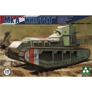 PKTAK02025 WWI Medium Tank Mk A Whippet