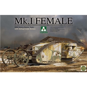 PKTAK02033 WWI British Mk I Female Tank