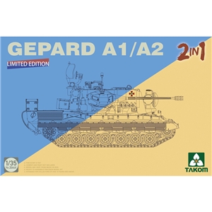 German Flakpanzer 1 Gepard A1/A2 SPAAG 2-in-1