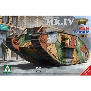 WWI Heavy Battle Tank Mk IV 2 in 1 (Special Edition)