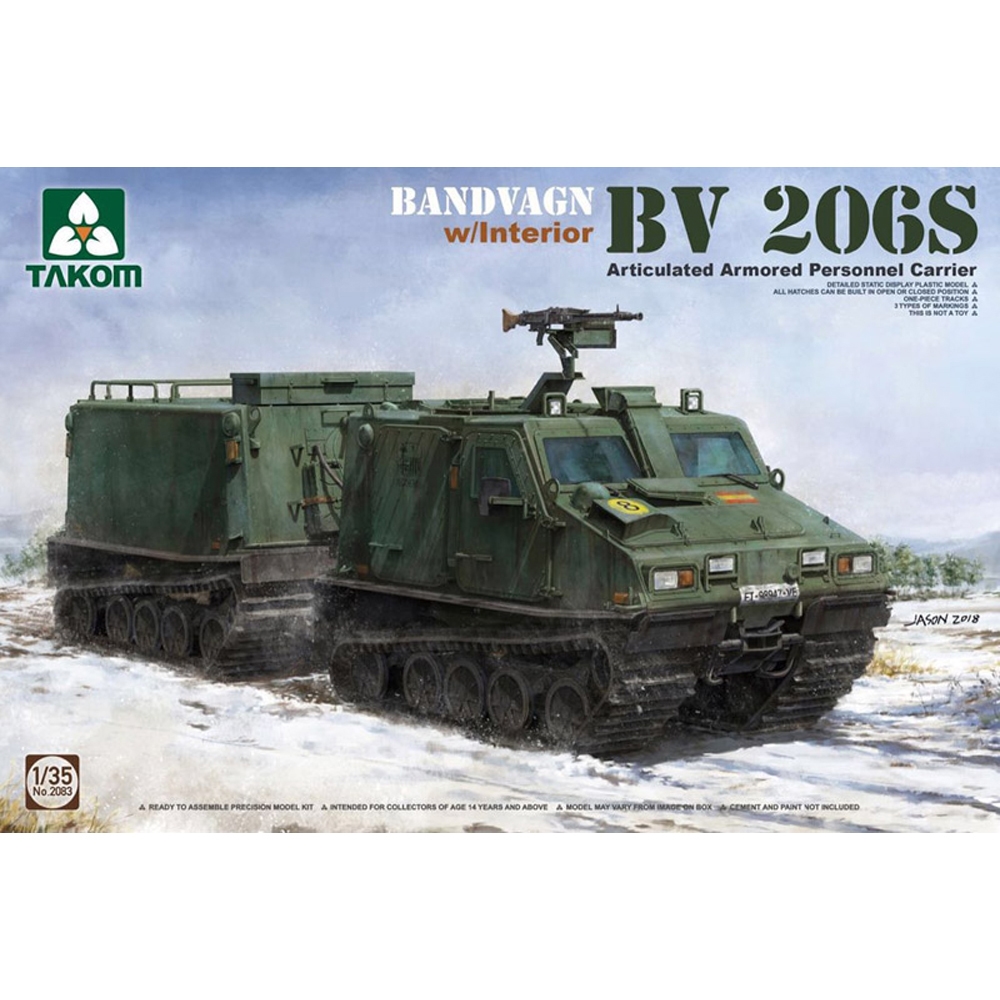 Bandvagn Bv 206S Articulated Armoured Personnel Carrier