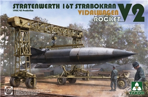 German Army Stratenwerth 16t Strabokran Crane w/V-2 Rocket