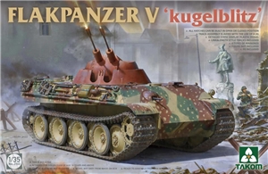 German Army Flakpanzer V Kugelblitz Ficticious Anti-Aircraft Tank