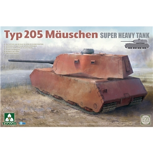 PKTAK02159 German Typ 205 Mäuschen concept Super Heavy Tank