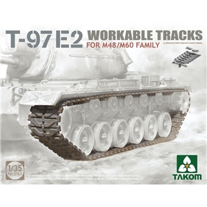 US Army T-97E2 Workable Tracks for M48/M60 Family