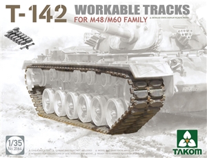 US Army T-142 Workable Tracks for M48/M60 Family