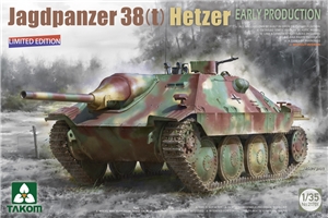 PKTAK02170X German WWII Jagdpanzer 38(t) Hetzer Early Production Limited Edition