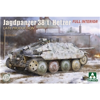 German WWII Jagdpanzer 38(t) Hetzer w/ interior, Late Production
