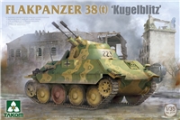 German WWII Flakpanzer 38(t) 'Kugelblitz'