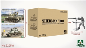 PKTAK02205W Sherman Big Box Limited Edition (2 tanks + figure)