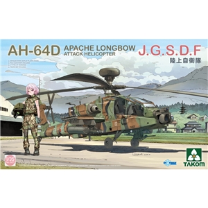 PKTAK02607 JGSDF AH-64D Apache Longbow Attack Helicopter