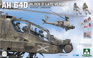 PKTAK02608 US AH-64D Apache Longbow Attack Helicopter Block II Late