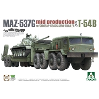 MAZ-537G w/ChMZAP-5247G Semi-trailer Mid-production & T-54B