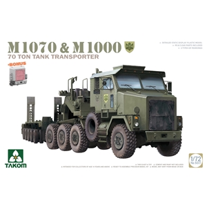 PKTAK05021 US M1070 & M1000 70 Ton Tank Transporter