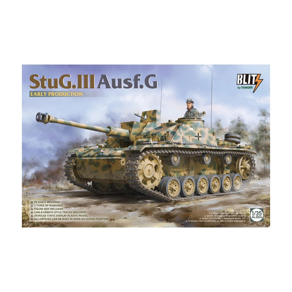German Army StuG III Ausf G Early Assault Gun (Blitz)