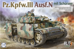 PKTAK08005 PzKpfw III Ausf N mit Schürzen Blitz