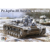 German PzKpfw III Ausf N w/ Winterketten, WWII