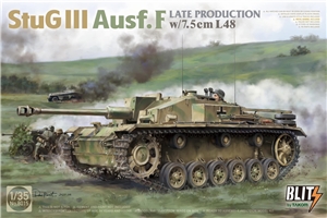 PKTAK08015 German StuG III Ausf F Late Production w/ 7.5cm L48, ca.1942