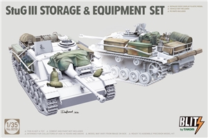PKTAK08018 StuG III Storage & Equipment Set
