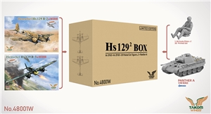 PKTAK48001W Hs 129² Big Box Limited Edition (2 aircraft 1 tank + figures)