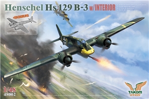 PKTAK48002 German Air Force Henschel Hs 129 B-3 Ground Attack Aircraft