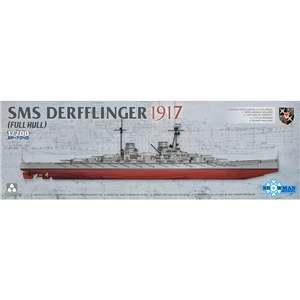 PKTAKSP7040 SMS Derfflinger 1917 (full hull) w/ metal barrels