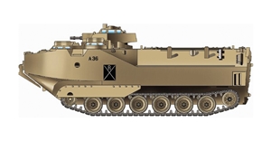 US Marine Corps AAVP7A1 Assault Amphibious Personnel Carrier Vehicle
