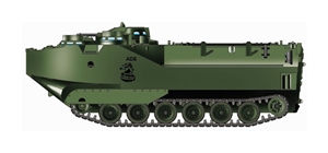 US Marine Corps LVTP7 Amphibious Carrier Vehicle